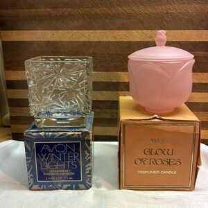 Vintage Avon Empty Containers
